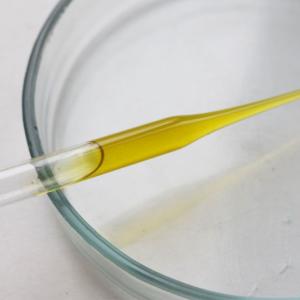 Oil in a pipette