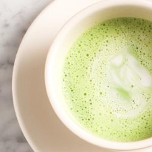 Coconut matcha latte