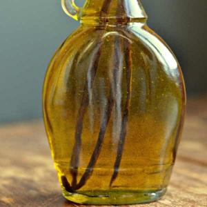 Home made Vanilla oil extract